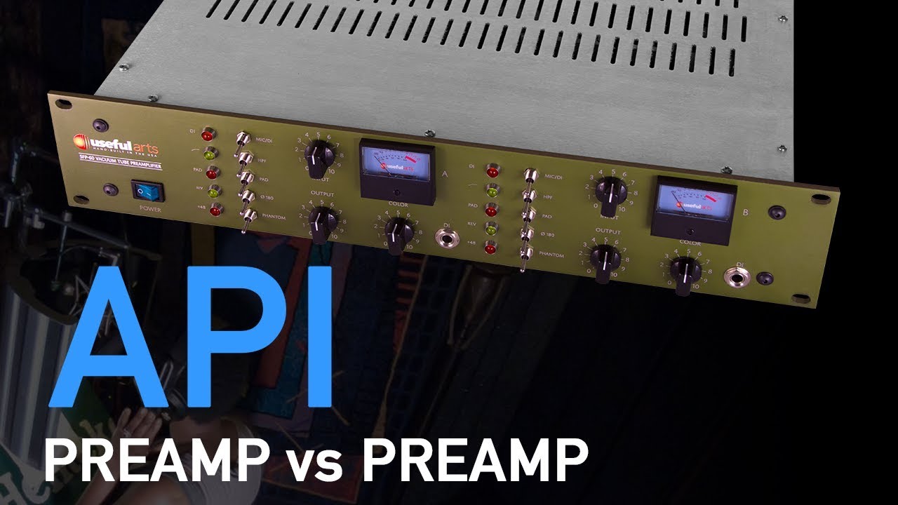 Preamp Shootout: API vs. Useful Arts SFP-60