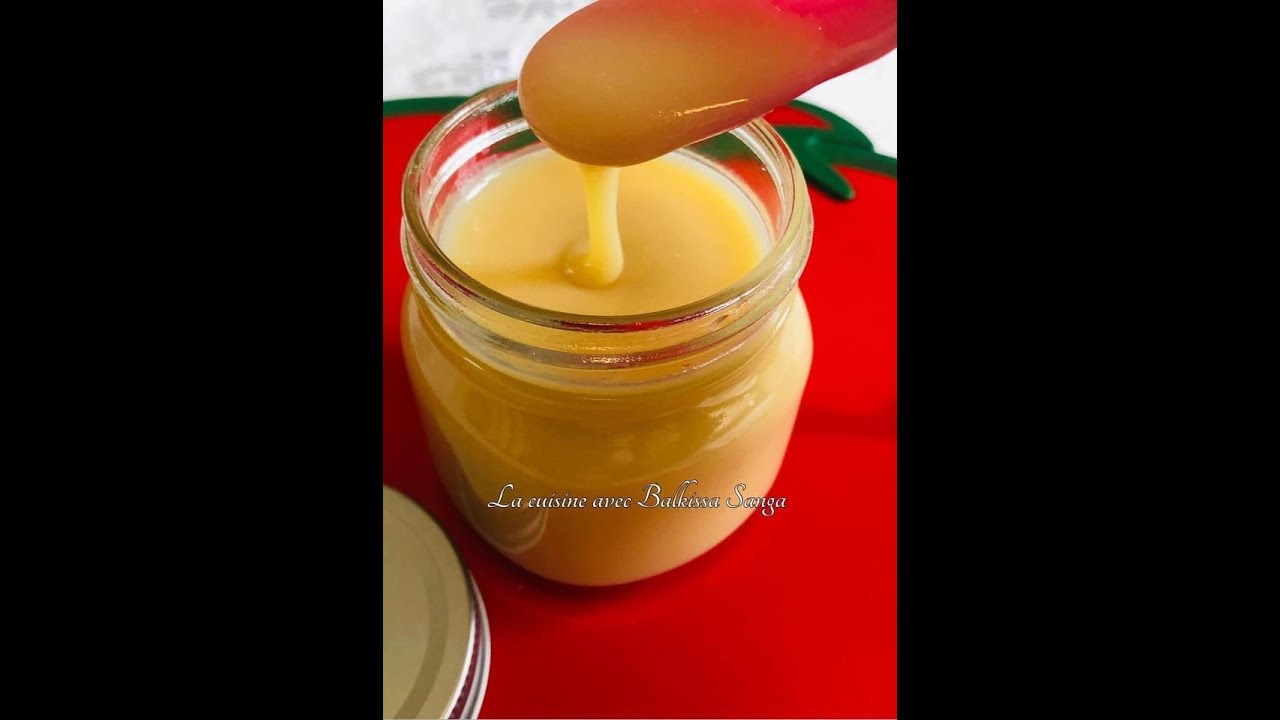 Lait concentré sucré maison