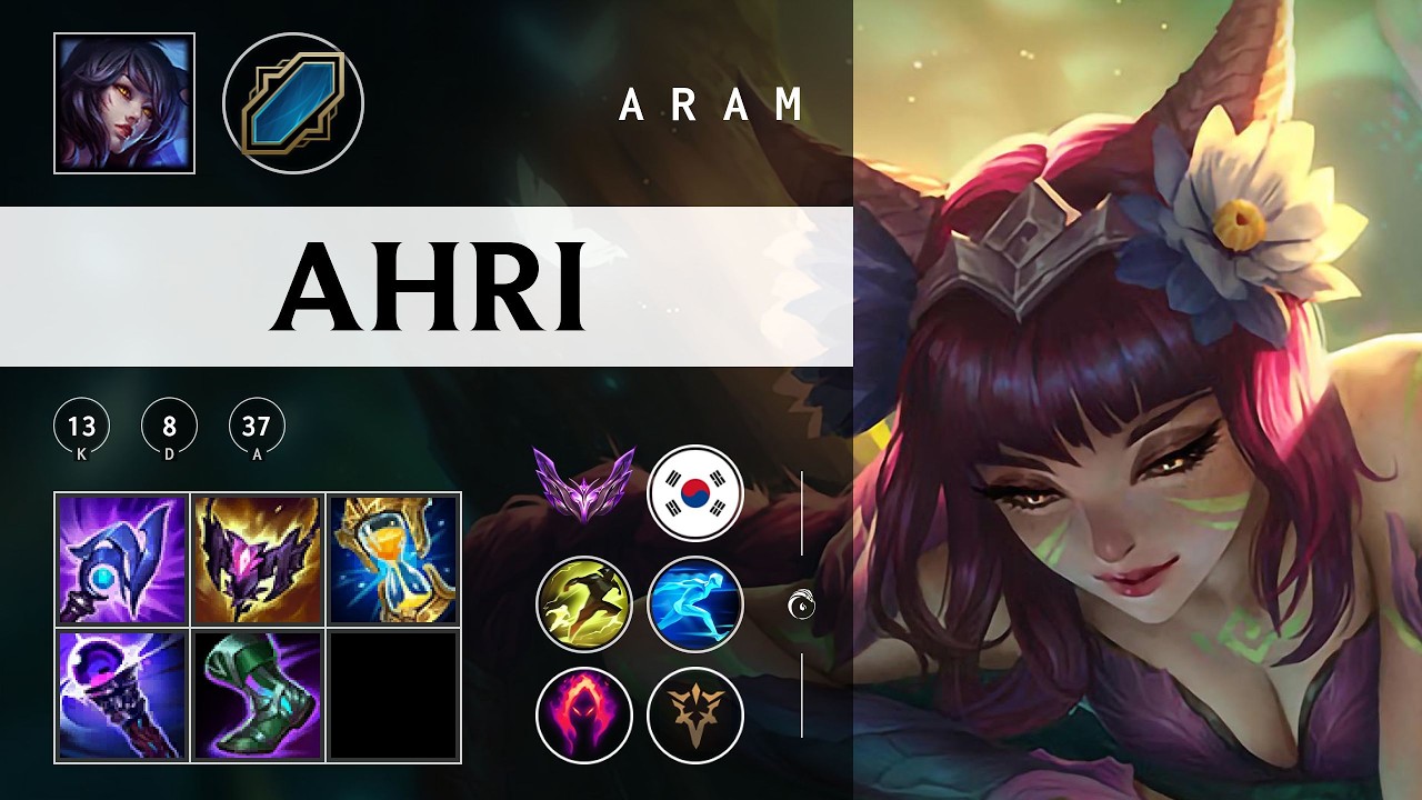 Ahri ARAM - KR Master Patch 26.04