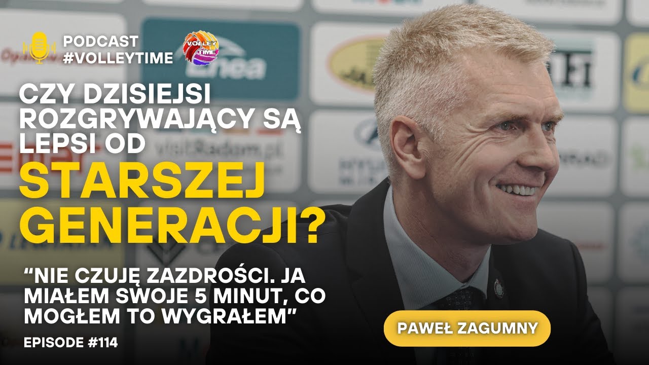 "Część rozgrywających forsuje piłkę dokładną, nie polegającą na zgubieniu bloku" PAWEŁ ZAGUMNY