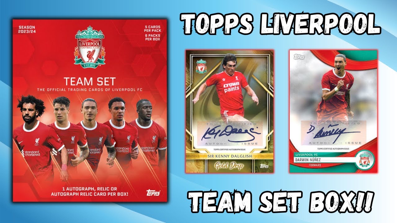 Команда Topps Liverpool подготовила обзор и открытие турнирной таблицы на сезон 2023/24!