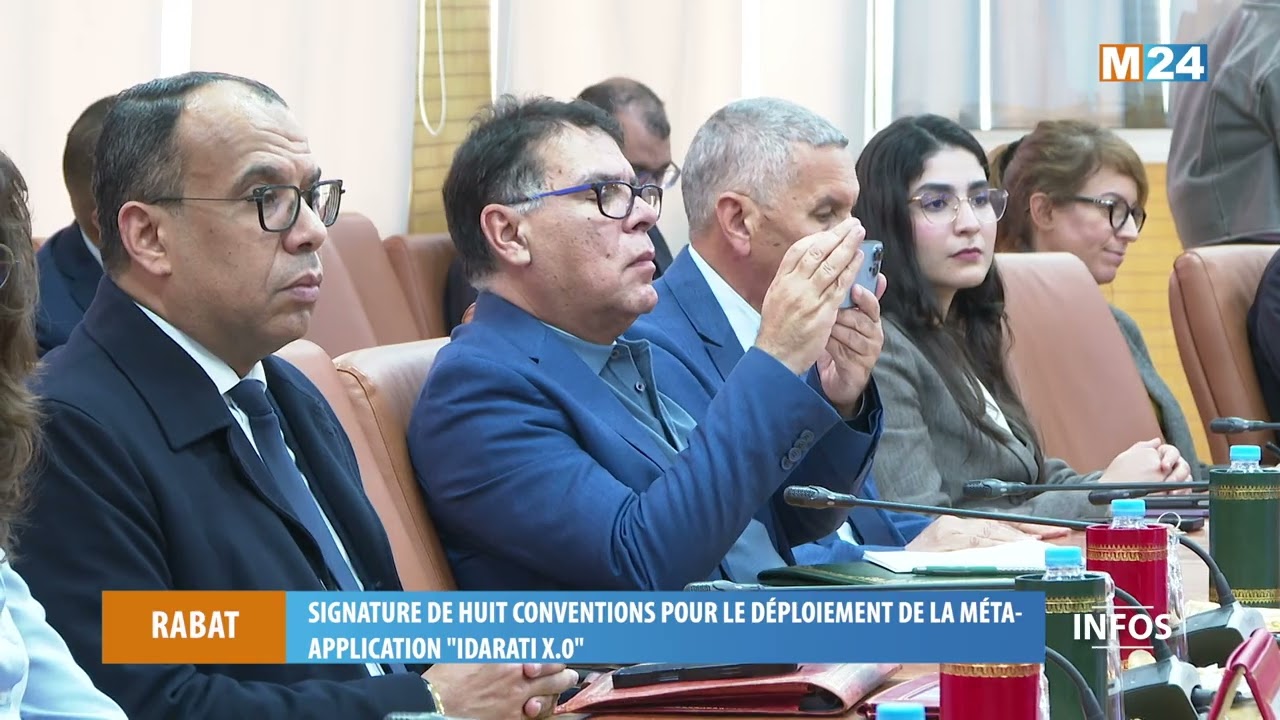 Rabat : Signature de huit conventions pour le déploiement de la méta-application 