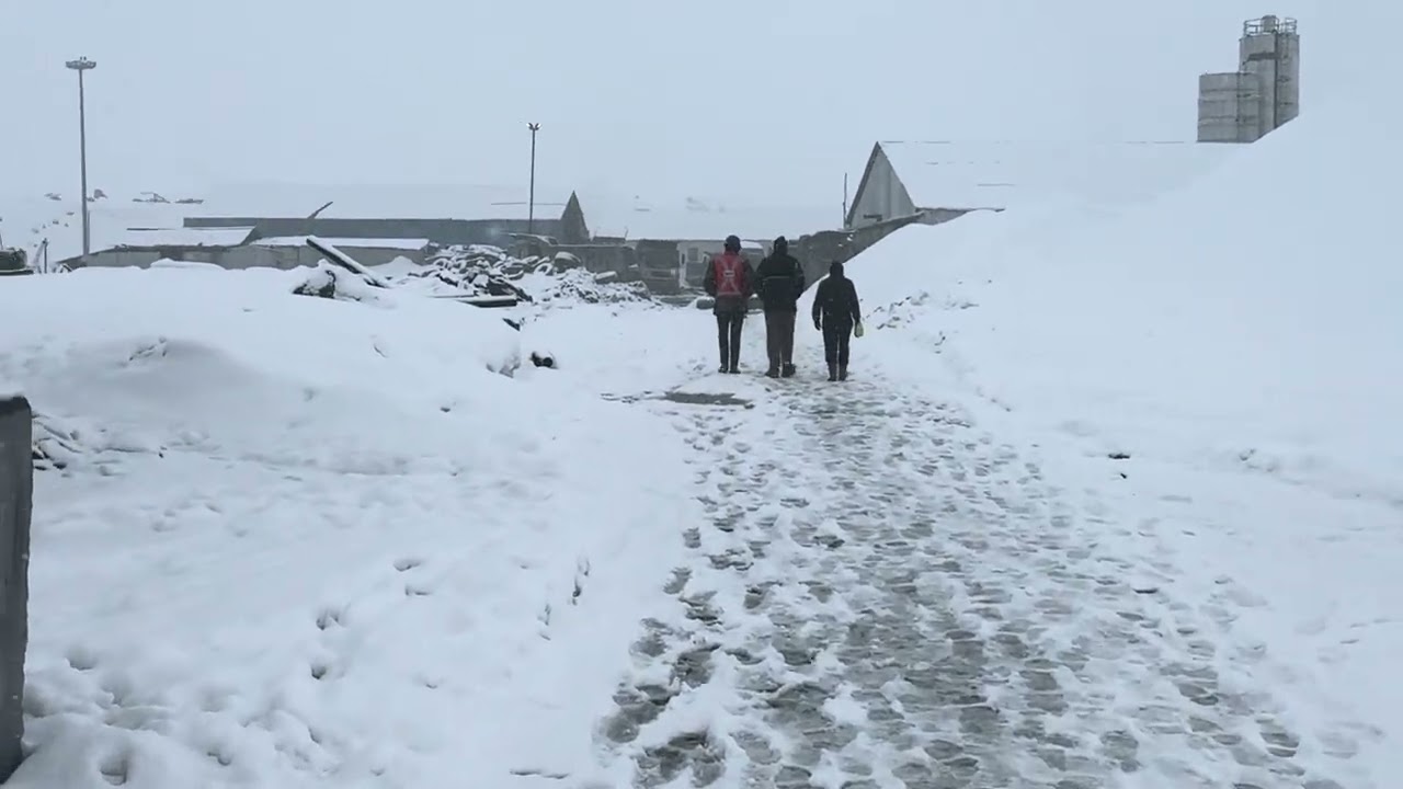 Again Snowfall in Minamarg & Zojila Pass Today | 29 March 2026
