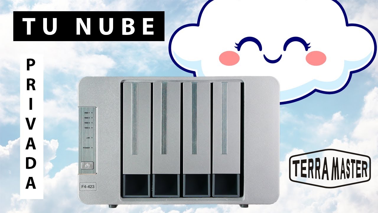 Mi nuevo SERVIDOR CASERO ☁️MI NUBE☁️ NAS TerraMaster