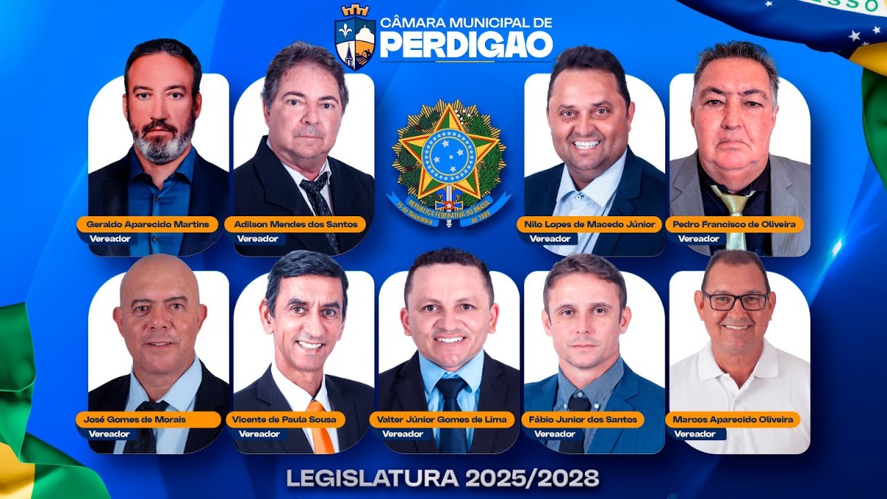 21ª REUNIÃO ORDINÁRIA DA CÂMARA MUNICIPAL DE PERDIGÃO/MG DO DIA 02/02/2026. LEGISLATURA 2025/2028.