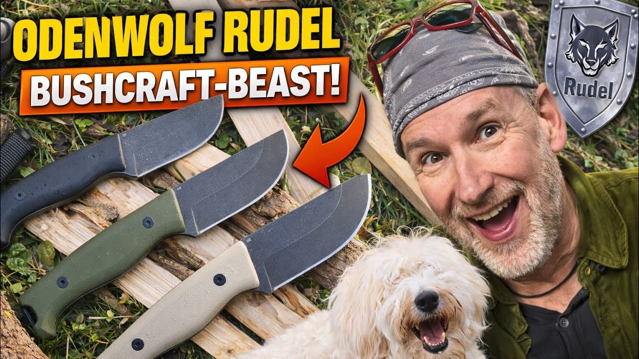 Von & Für die Community 😲Dieses Bushcraft-Messer ist brutal stabil! 😱 Odenwolf Rudel im Outdoor-Test