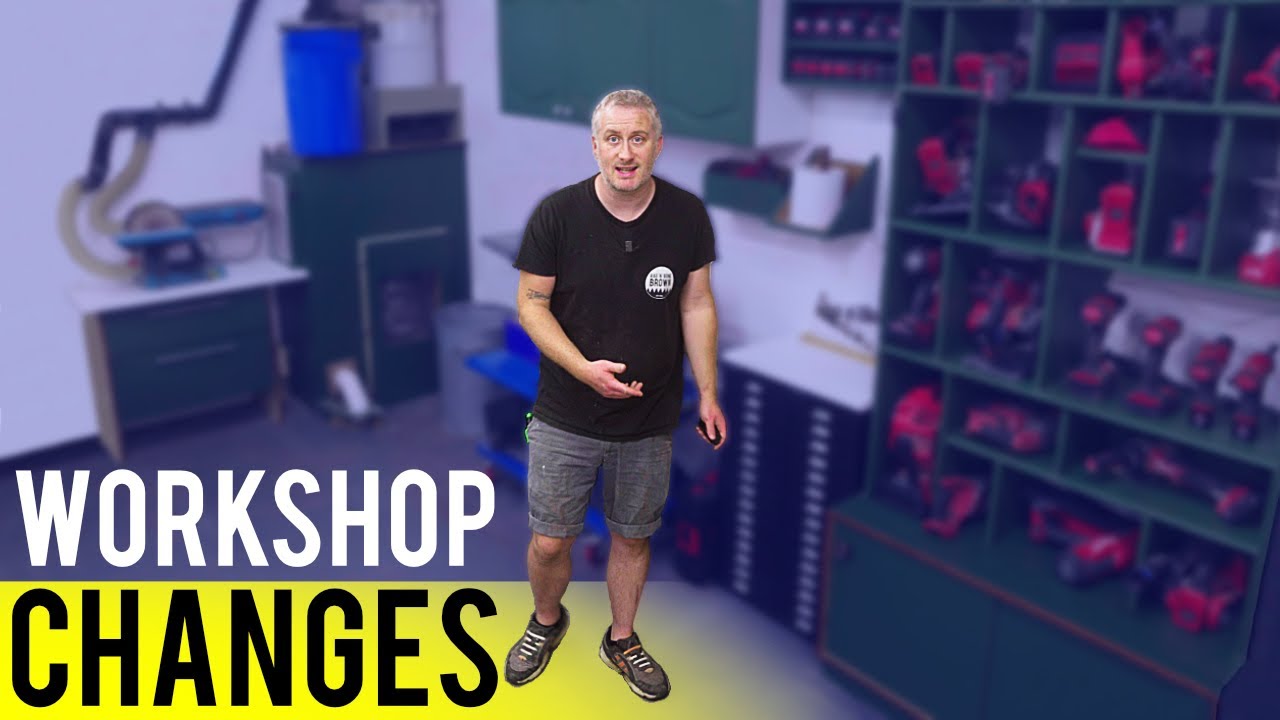 LET'S REORGANISE the WORKSHOP!!
