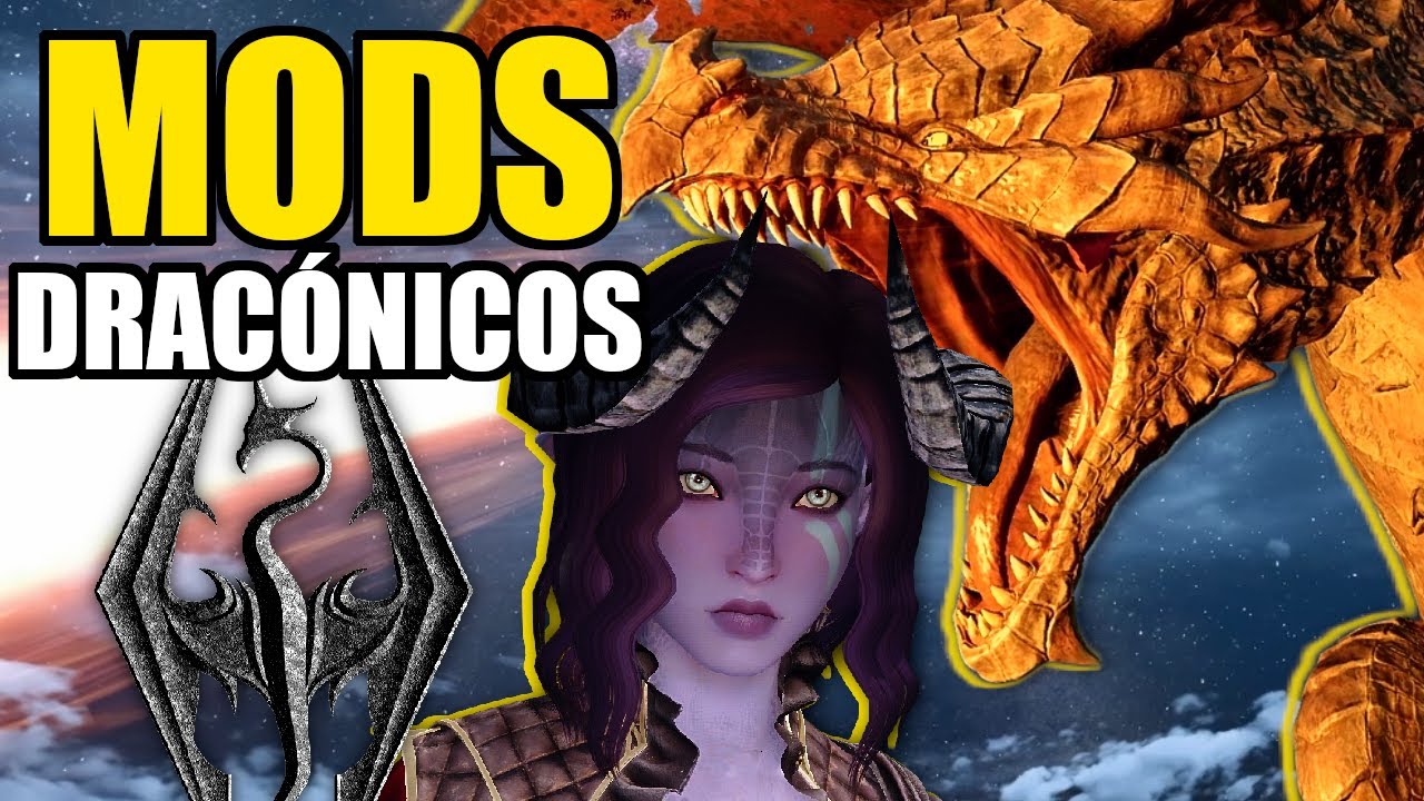 SKYRIM MODS | DRAGONES ÉPICOS
