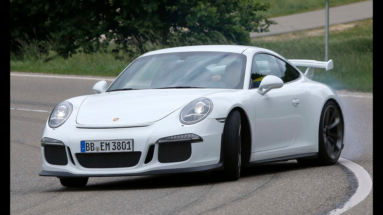 Porsche 911 GT3 2013 года протестирован www.autocar.co.uk