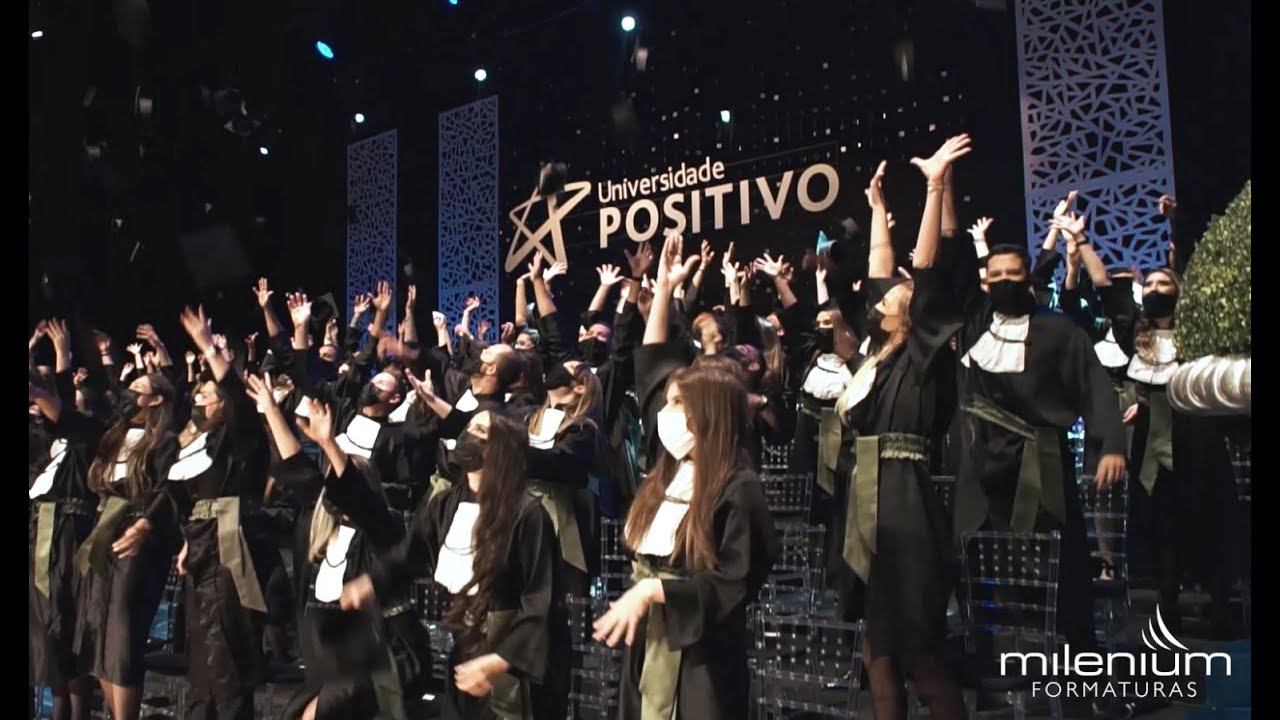 Colação de Grau Institucional Universidade Positivo 2021