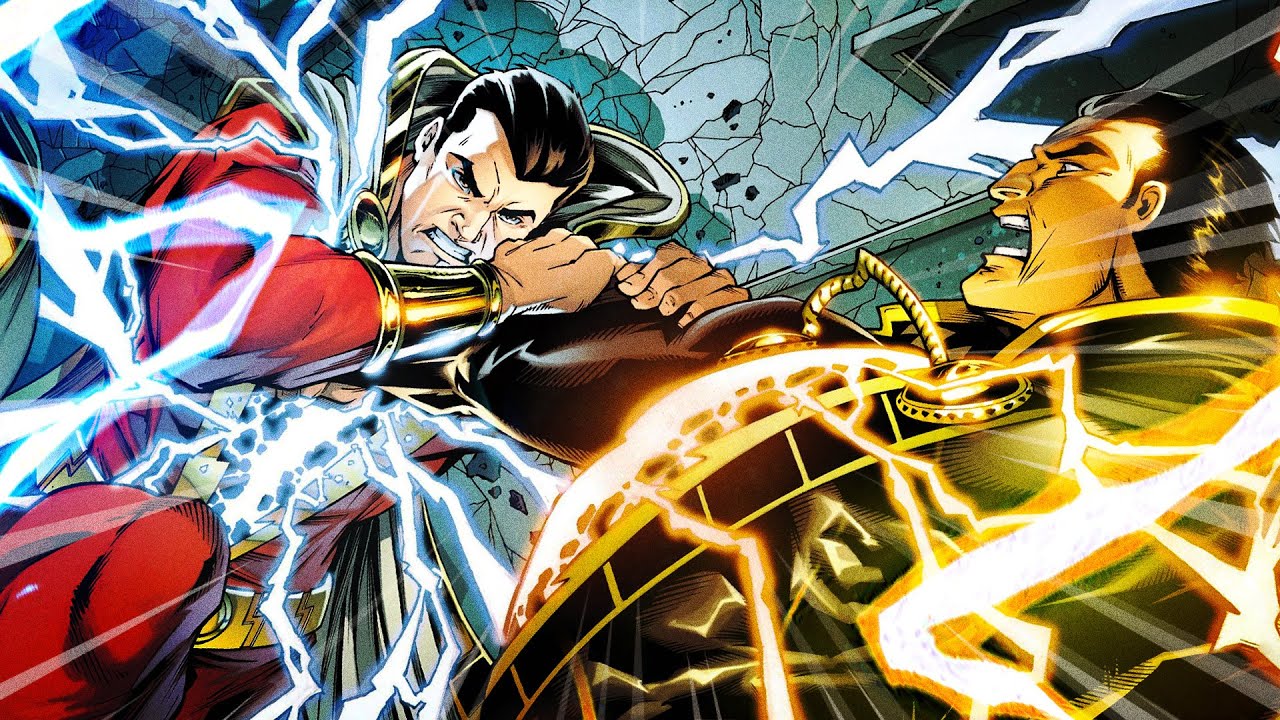 Shazam VS Black Adam: Their Most Brutal Fights!