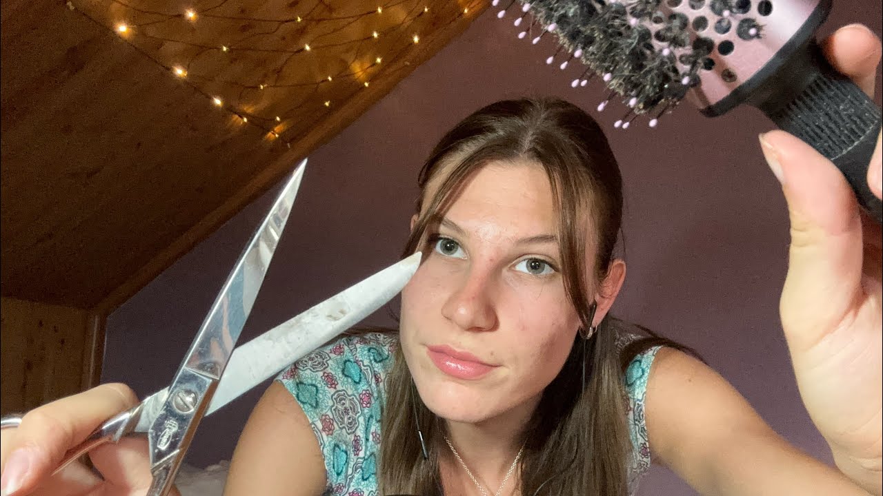 ASMR | giving you a haircut 💇🏽‍♀️ roleplay