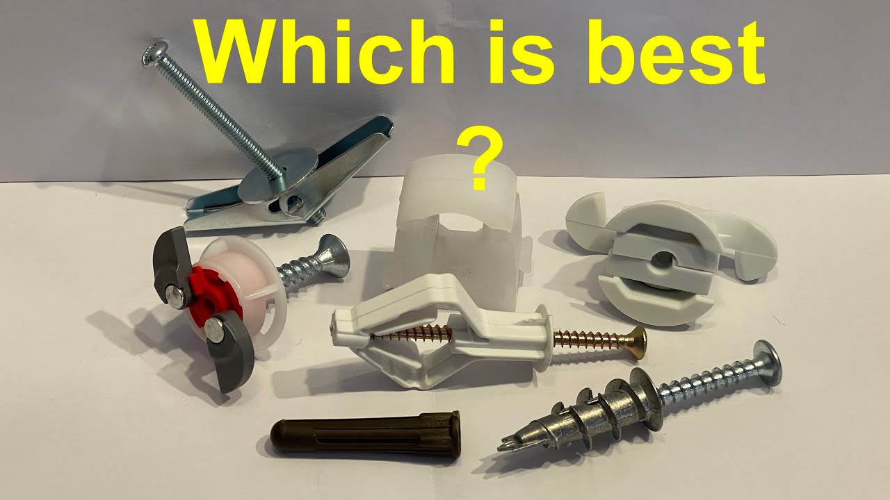 Best plasterboard fixings ?, will a 7mm brown raw plug beat the leading plasterboard fixings?