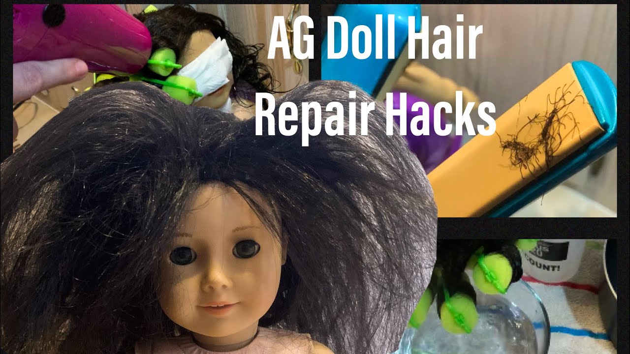 I tried American Girl Hair Repair Hacks