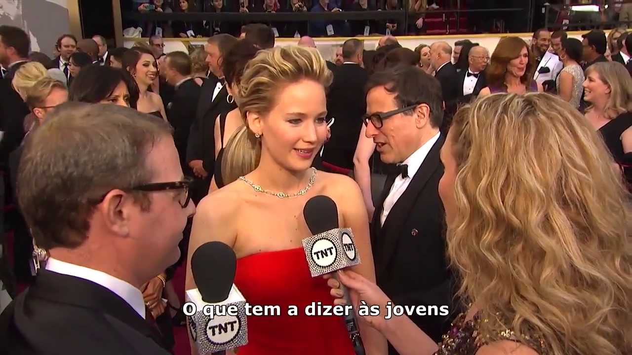 Jennifer Lawrence no Oscar 2014