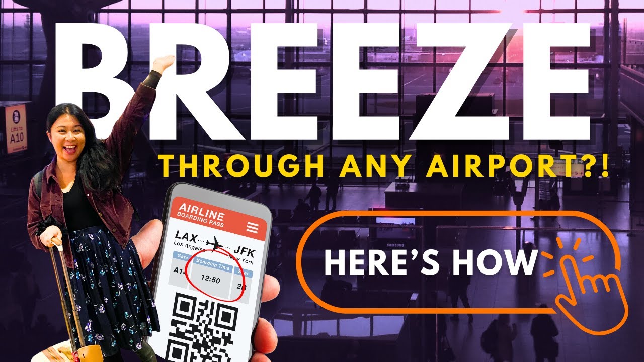 STRESS-FREE AIRPORT NAVIGATION FOR 1ST TIMERS | How to Navigate ANY Airport Alone (Step by Step!)