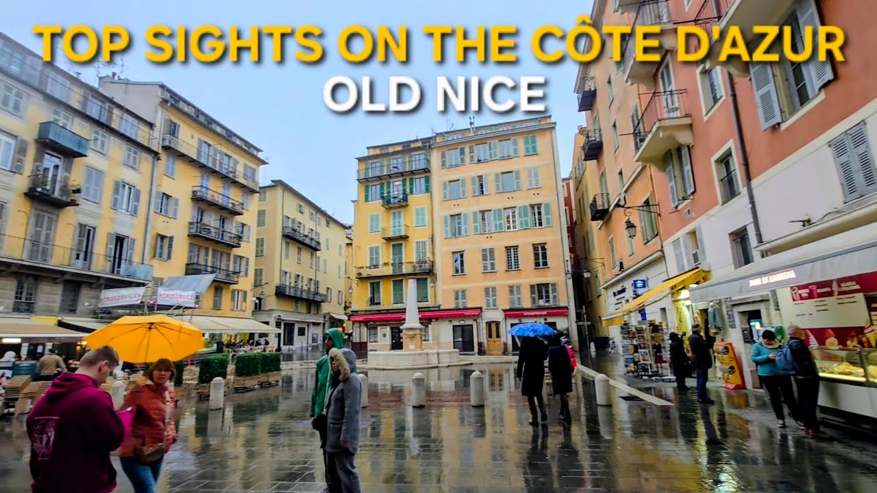 The Charm of Old Nice French Riviera France.