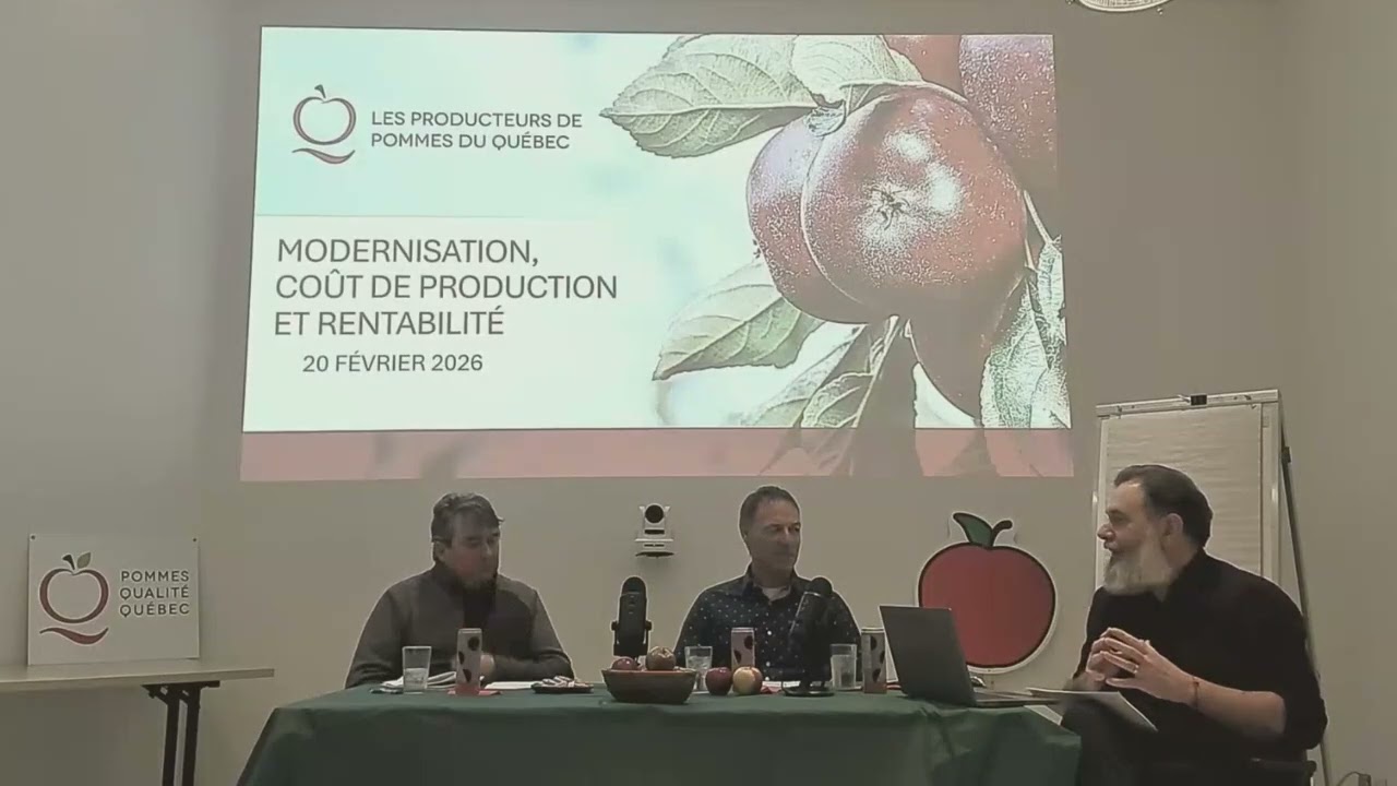 MODERNISATION, COÛT DE PRODUCTION ET RENTABILITÉ - WEBINAIRE POMMES BRANCHÉES 2026