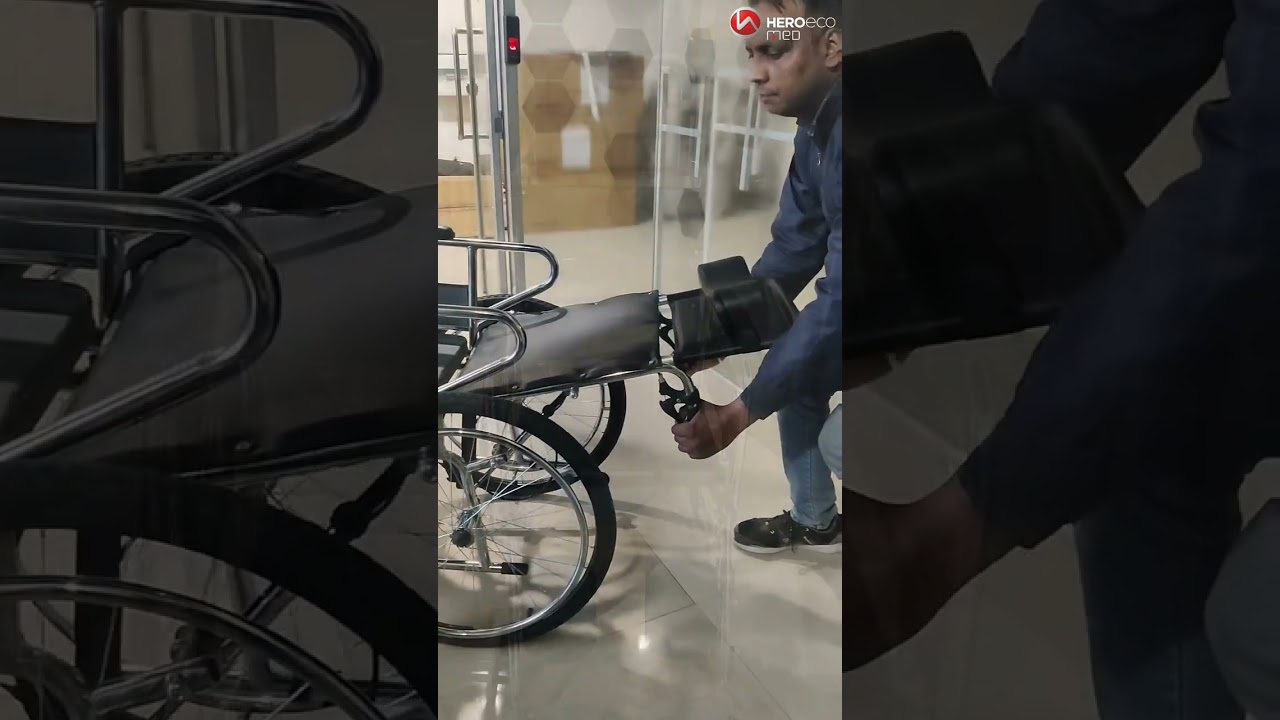MHL 1006 Manual Reclining Wheelchair that can recline up-to 180&deg; angle