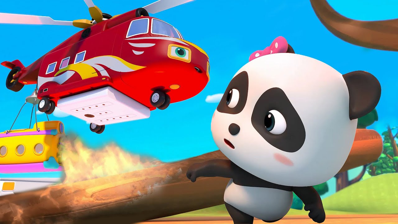 Go! Super Firefighter Rescue Team | Police Car, Ambulance | Nursery Rhymes | Kids Songs | BabyBus