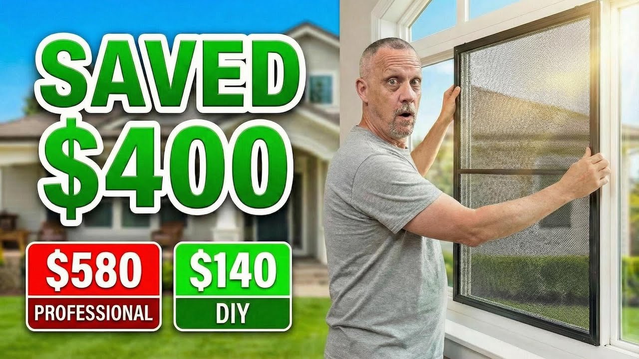 I Saved $400 Making My Own Solar Screens (DIY Guide)