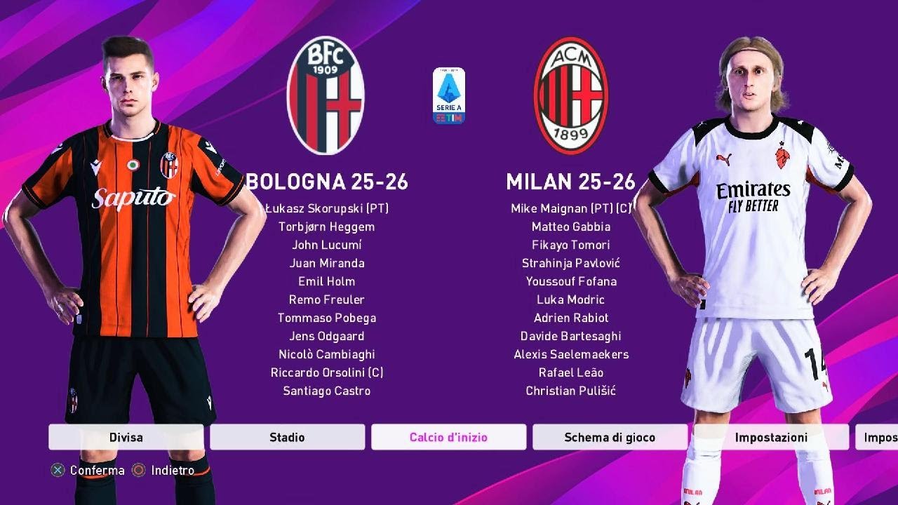 Bologna - Milan 2025/26 Full Match + Telecronaca