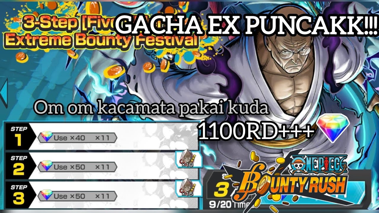 AKHIRNYA EX PUNCAK PENUTUPAN 7TH ANNIVERSARY HOKI KAHH??? |ONE PIECE BOUNTY RUSH