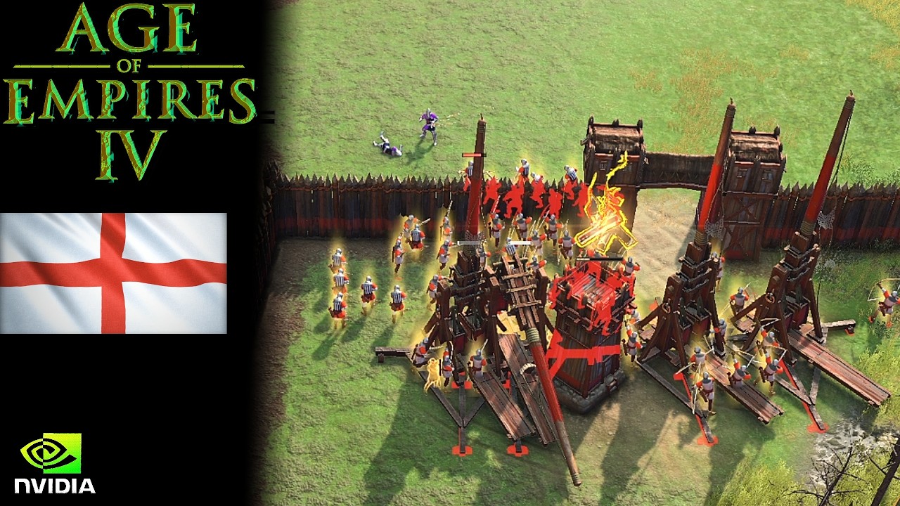 The Siege of Lancaster House⚔️Age of Empires 4 Macedonian Dynasty Ranked 4v4