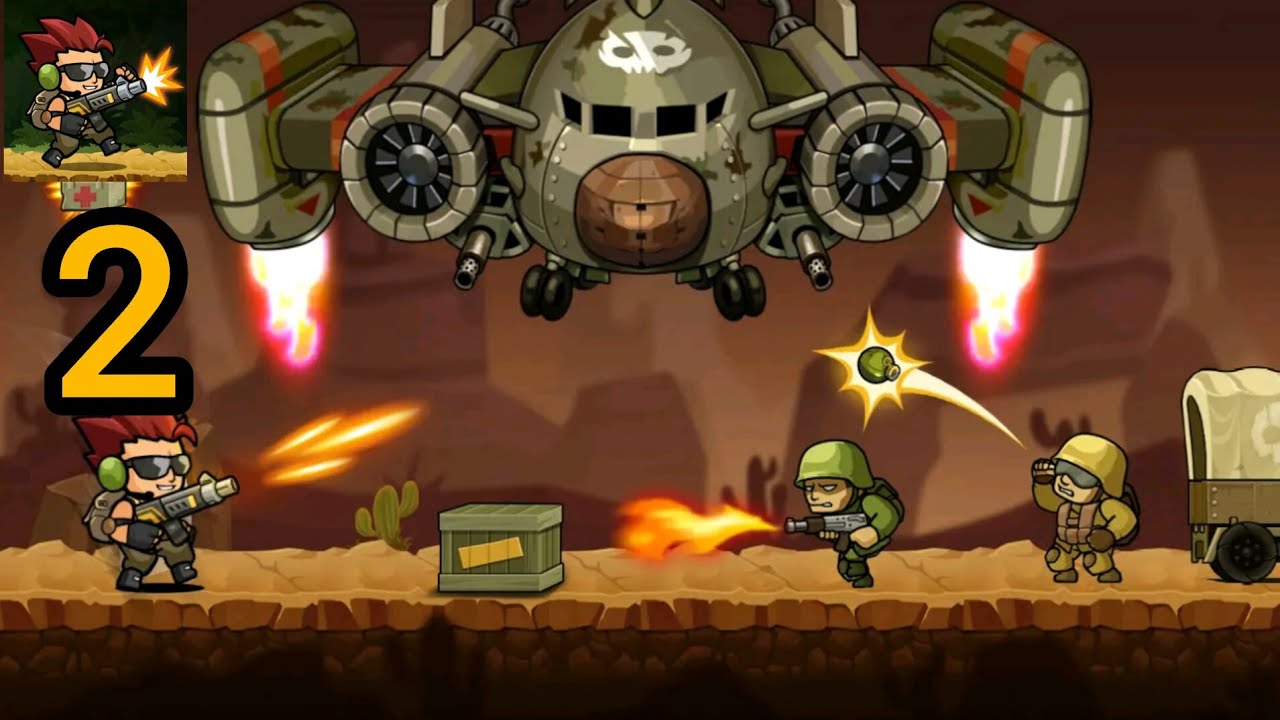 Metal Force : Super Soldier Gameplay Walkthrough Part 2 - Metal Force Game - Android & ios Gameplay 
