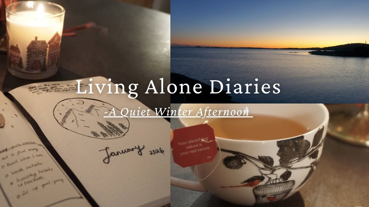 A Quiet Winter Afternoon | Living Alone and the Space Between Days