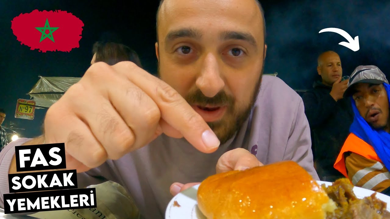 Fas'ın İlginç Sokak Yemekleri! (Nefes Almak Bile Parayla!) #197