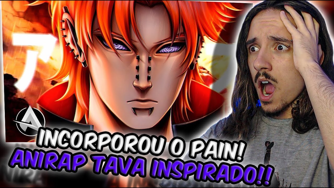 (MEU DEUS DO C&Eacute;U!) REAGINDO ao ♪ Nagato/Pain | Um Deus | AniRap (@Prod Hunter) | REACT // NaiReact
