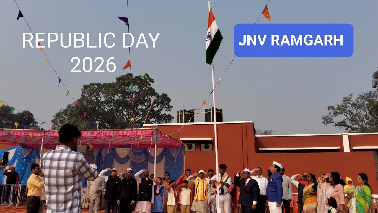 Jnv ramgarh | REPUBLIC DAY | REPUBLIC DAY IN JNV RAMGARH