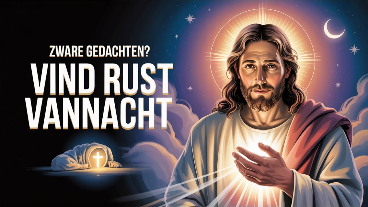 Avondgebed tegen zware gedachten: Rust voor je hart en slaap