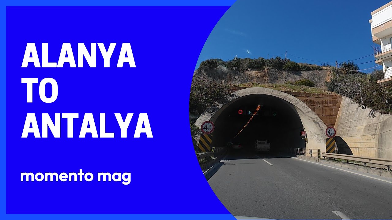 Driving from Alanya to Antalya - A Scenic Journey - Alanya'dan Antalya'ya Yolculuk