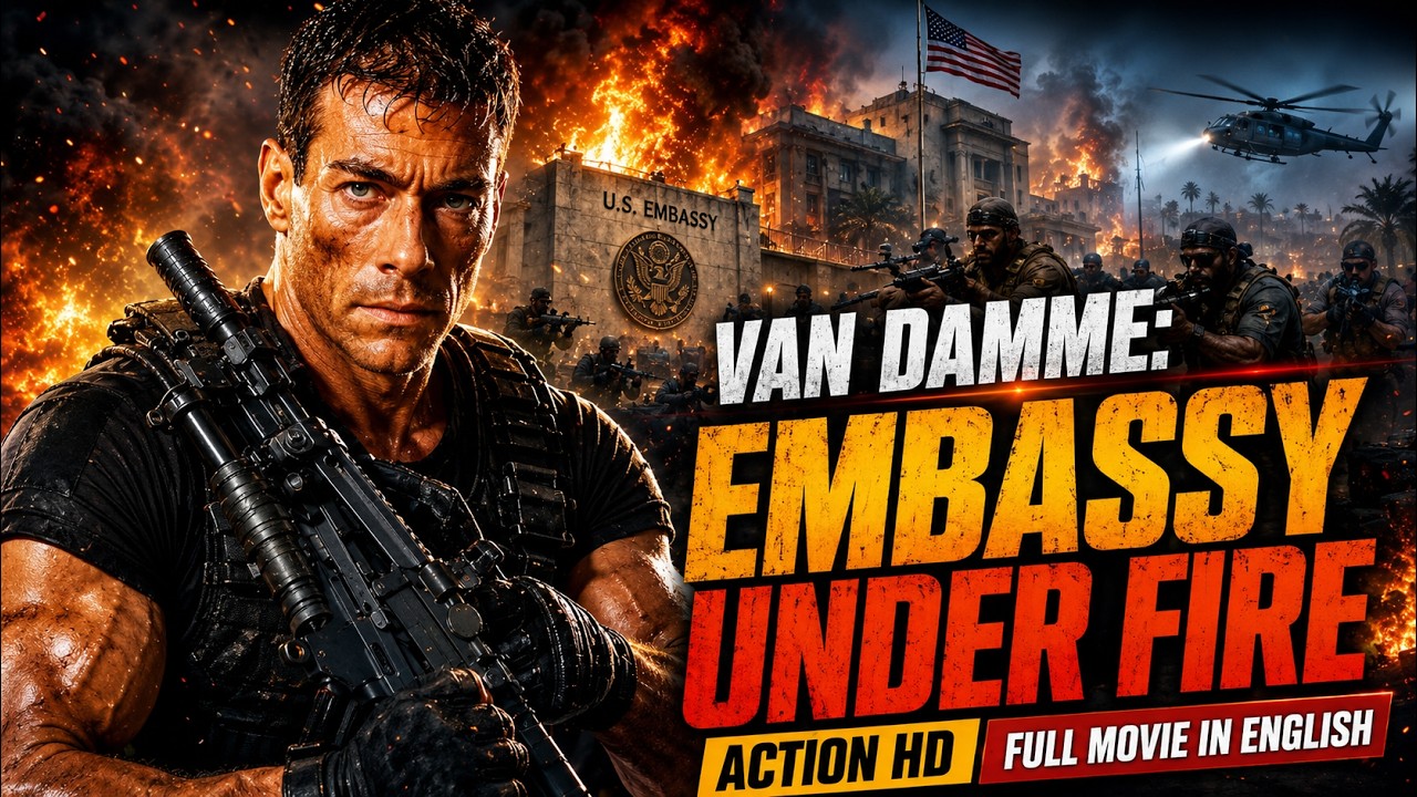 VAN DAMME: EMBASSY UNDER FIRE | Full Action Movie in English HD