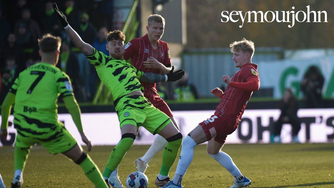 Match Highlights: Forest Green Rovers 1-0 Cheltenham Town - Presented by Seymour John