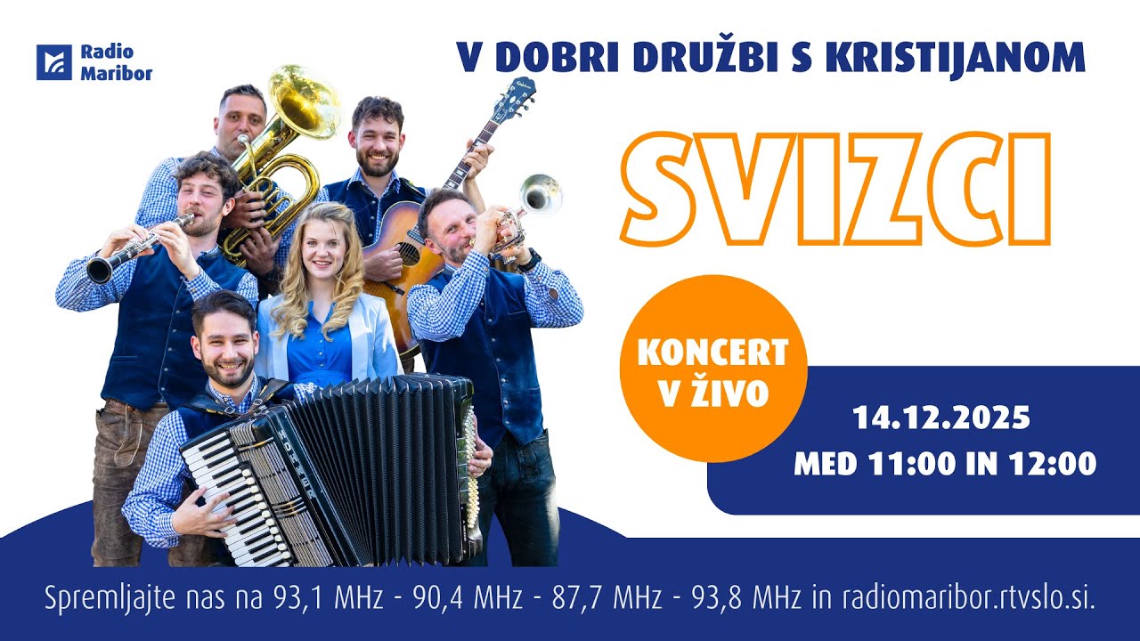 🎙️ V dobri družbi s Kristijanom v živo &ndash; Svizci 🎶