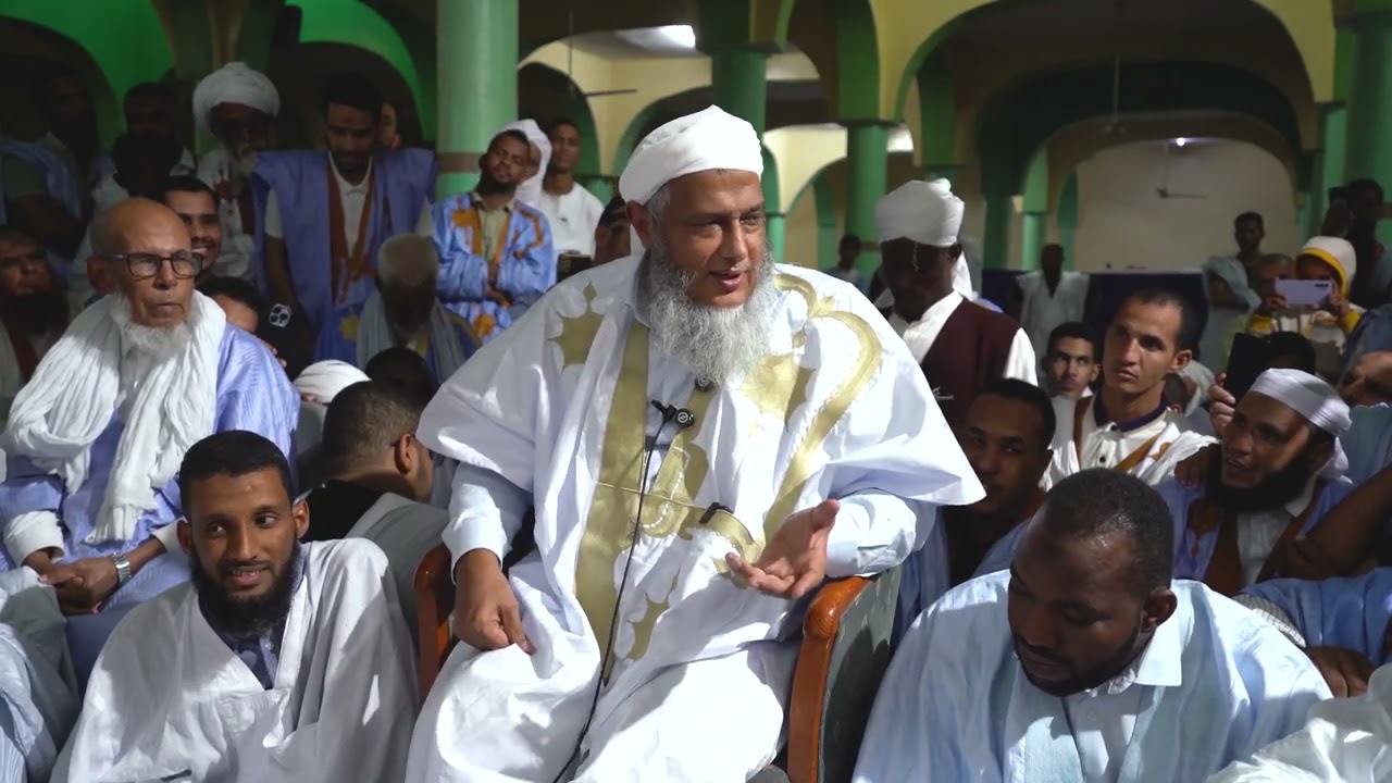 الشيخ الددو يبين معنى قوله تعالى : { وهل أتيك نبأ الخصم }