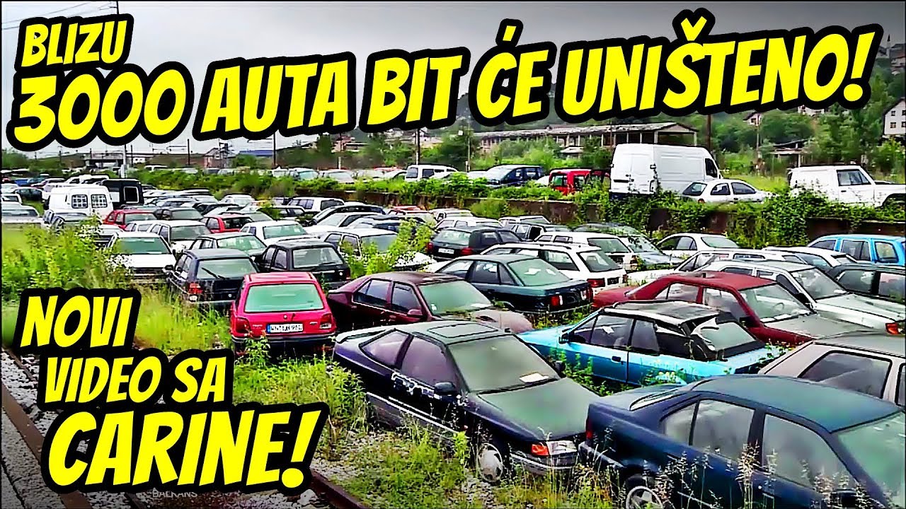 CARINA U SARAJEVU - SUDBINA ODUZETIH VOZILA? 😱😱😱