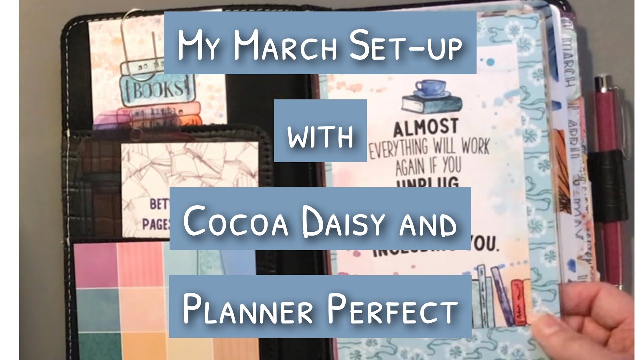 Мой мартовский набор/Cocoa Daisy & Planner Perfect