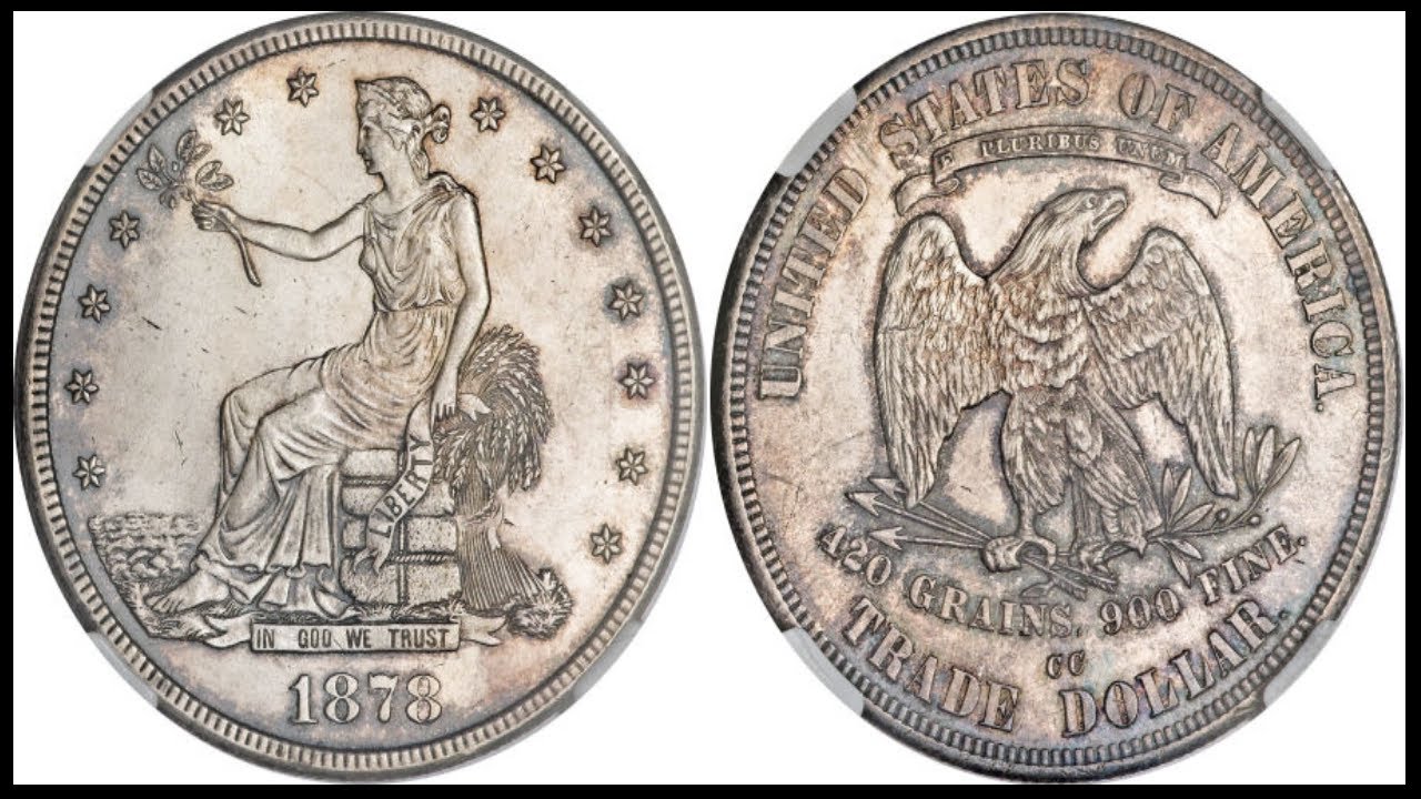 Metal Detecting 1878 Trade Dollar. My Worst Find Ever!