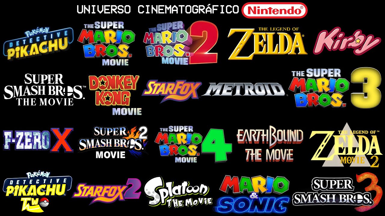 Todo el Universo Cinematográfico de NINTENDO