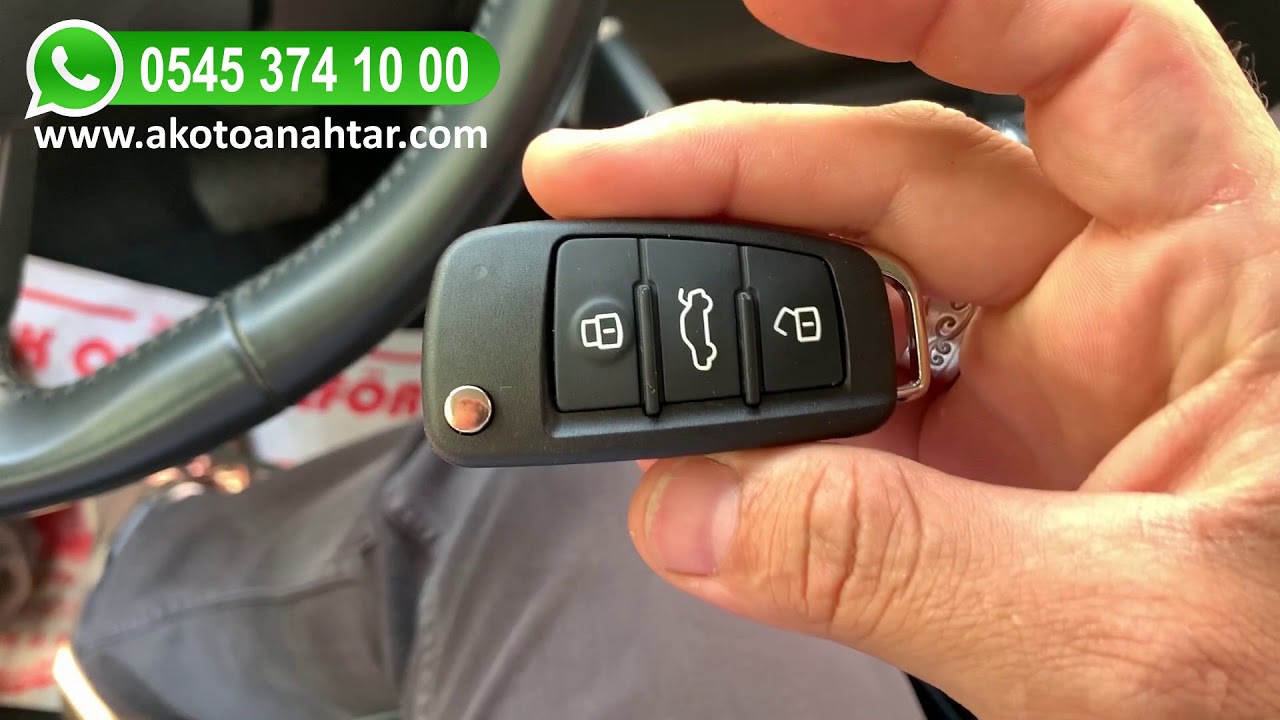 AUDI A3 (2016) ANAHTAR YAPIMI | Çoğaltma Kodlama Kopyalama | AK OTO ANAHTAR