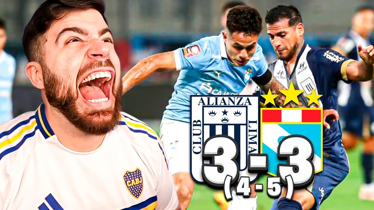 LA COBRA REACCIONA Y OPINA DE ALIANZA LIMA ELIMINADO DE LA SEMIFINAL 3 (4) - 3 (5) SPORTING CRISTAL