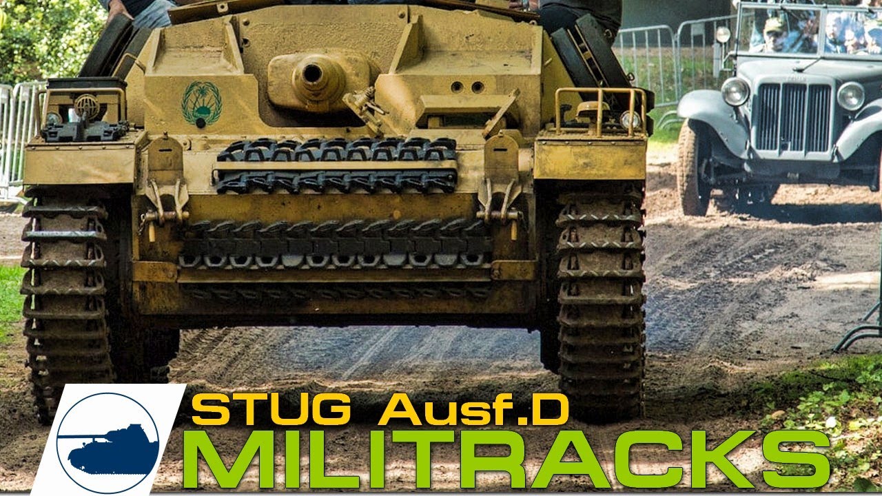 StuG Ausf.D. On the Move - Walkaround - Militracks 2017 - Oorlogsmuseum Overloon.