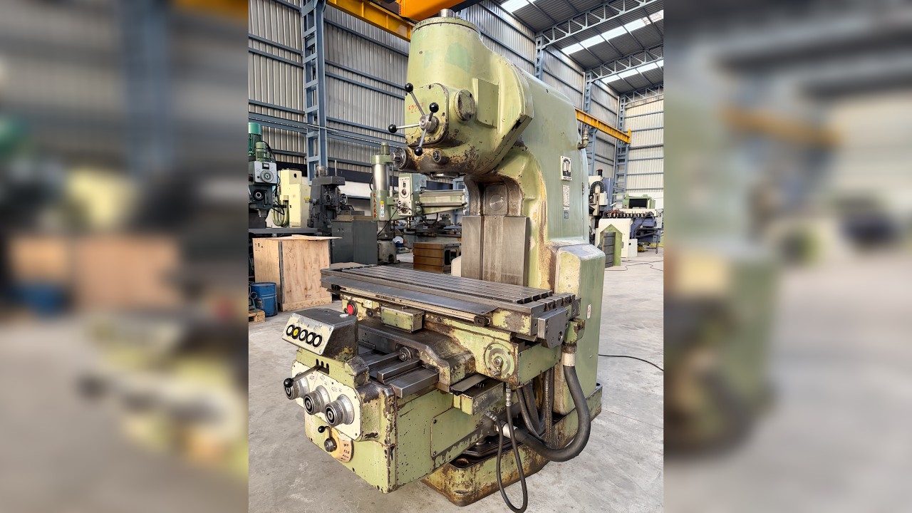 WMW Heckert (Germany) FSS-315 Vertical Milling Machine - Table 1250 mm x 330 mm