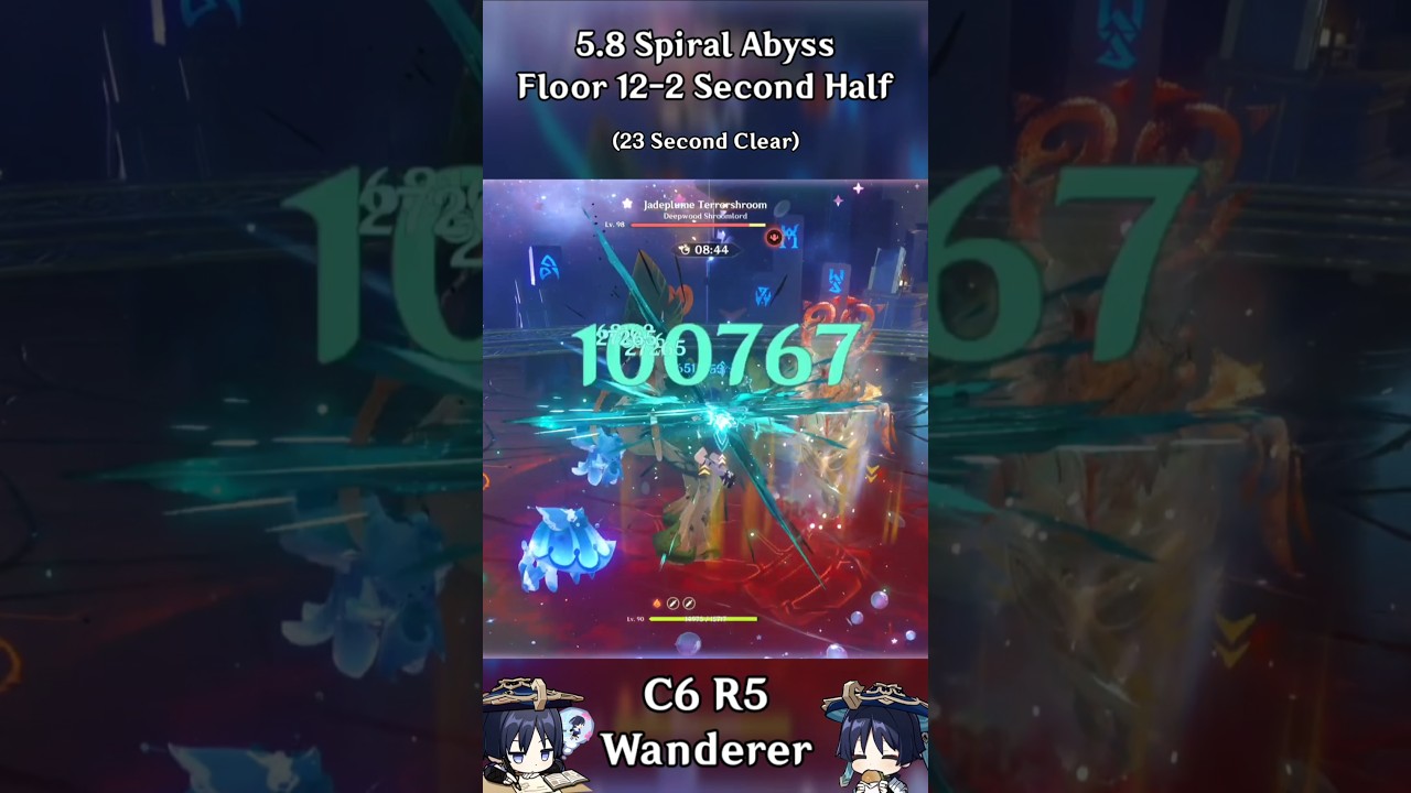C6 R5 Wanderer 5.8 Spiral Abyss 12-2 Second Half