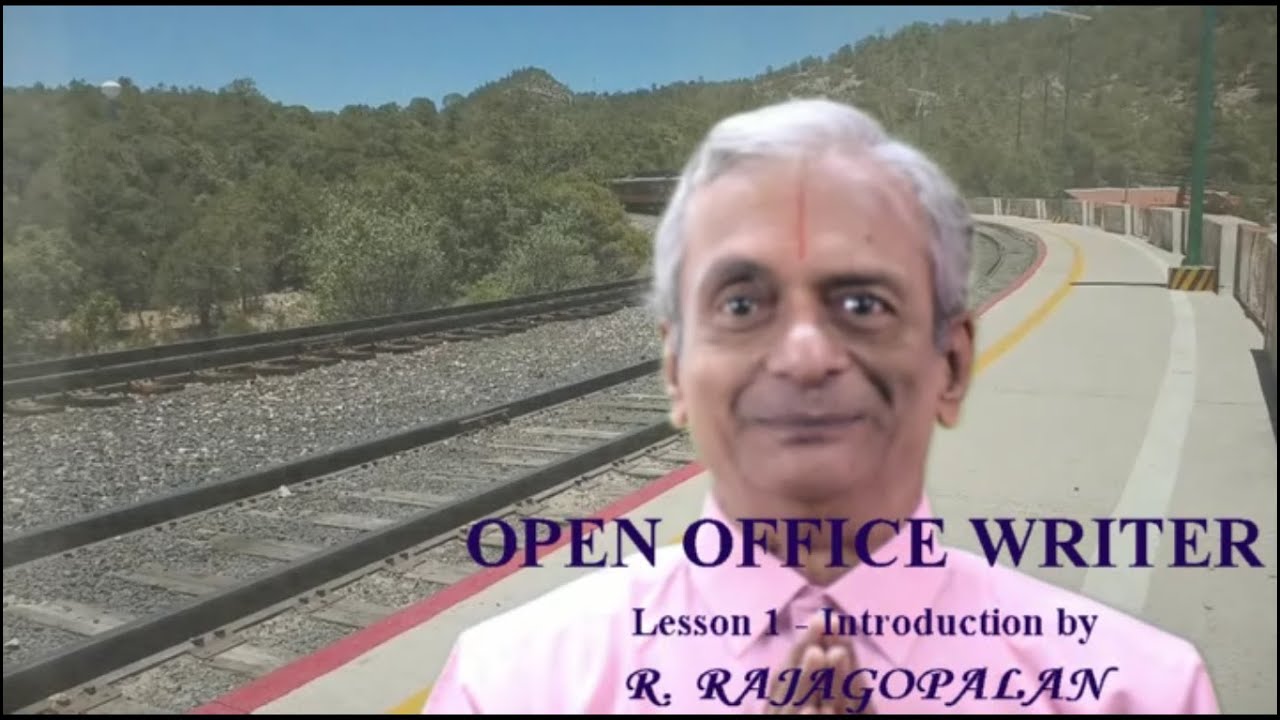 OPEN OFFICE WRITER - LESSON 1 - Introduction
