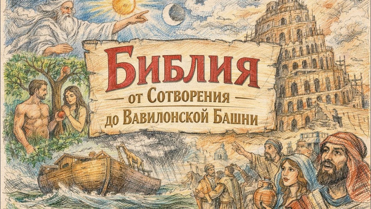 Библия. От сотворения мира до Вавилонской башни. 